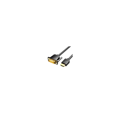 HDMI to DVI (24+1) cable Vention ABFBI 3m, 4K 60Hz/ 1080P 60Hz (black)